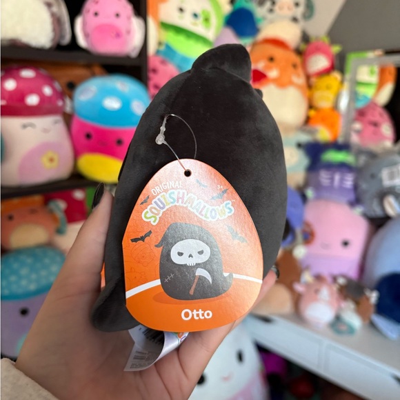 Otto the grim reaper squishmallow 2024 version NWT 5in - Picture 4 of 5